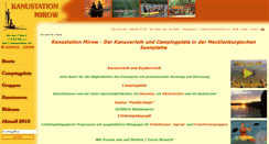 Desktop Screenshot of kanustation.de